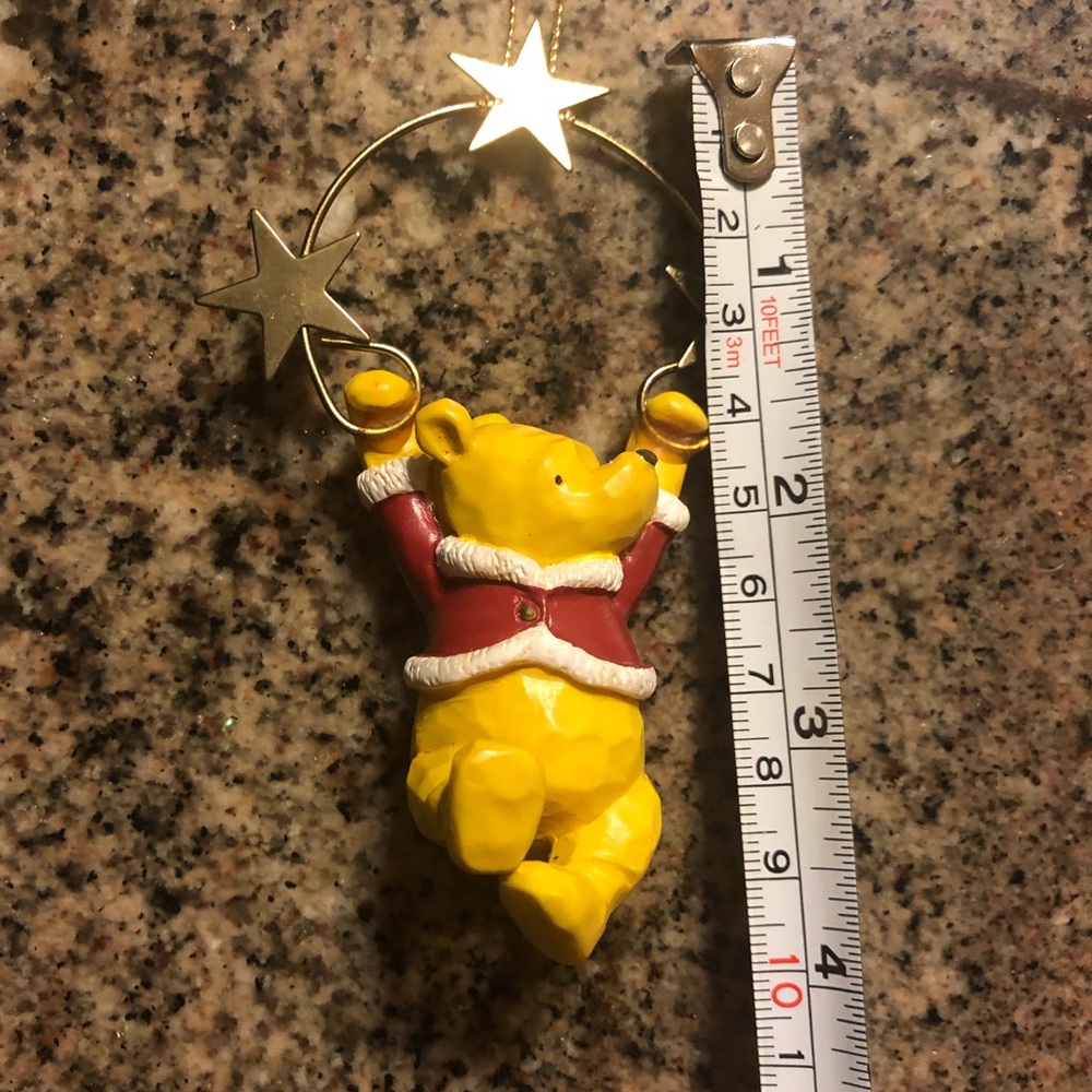 3 Winnie the Pooh Christmas ornaments - Picture 5 of 7